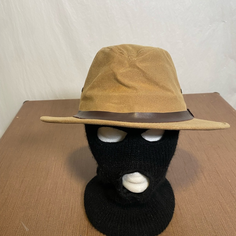 Vintage Filson Tan Tincloth Bush Hat